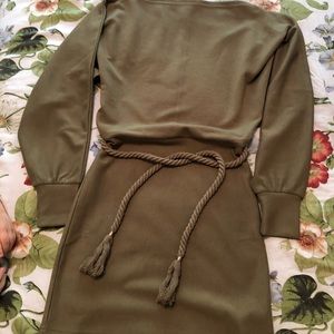 Militar green dress